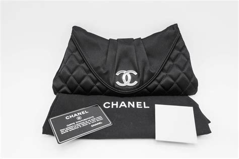 chanel satin clutch price|Chanel clutch shoes.